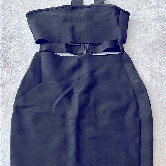 Bandage Bodycon Dress Herve Leger Style!Perfect 4 Valentine's Day!💕 Sz S - Picture 7 of 12